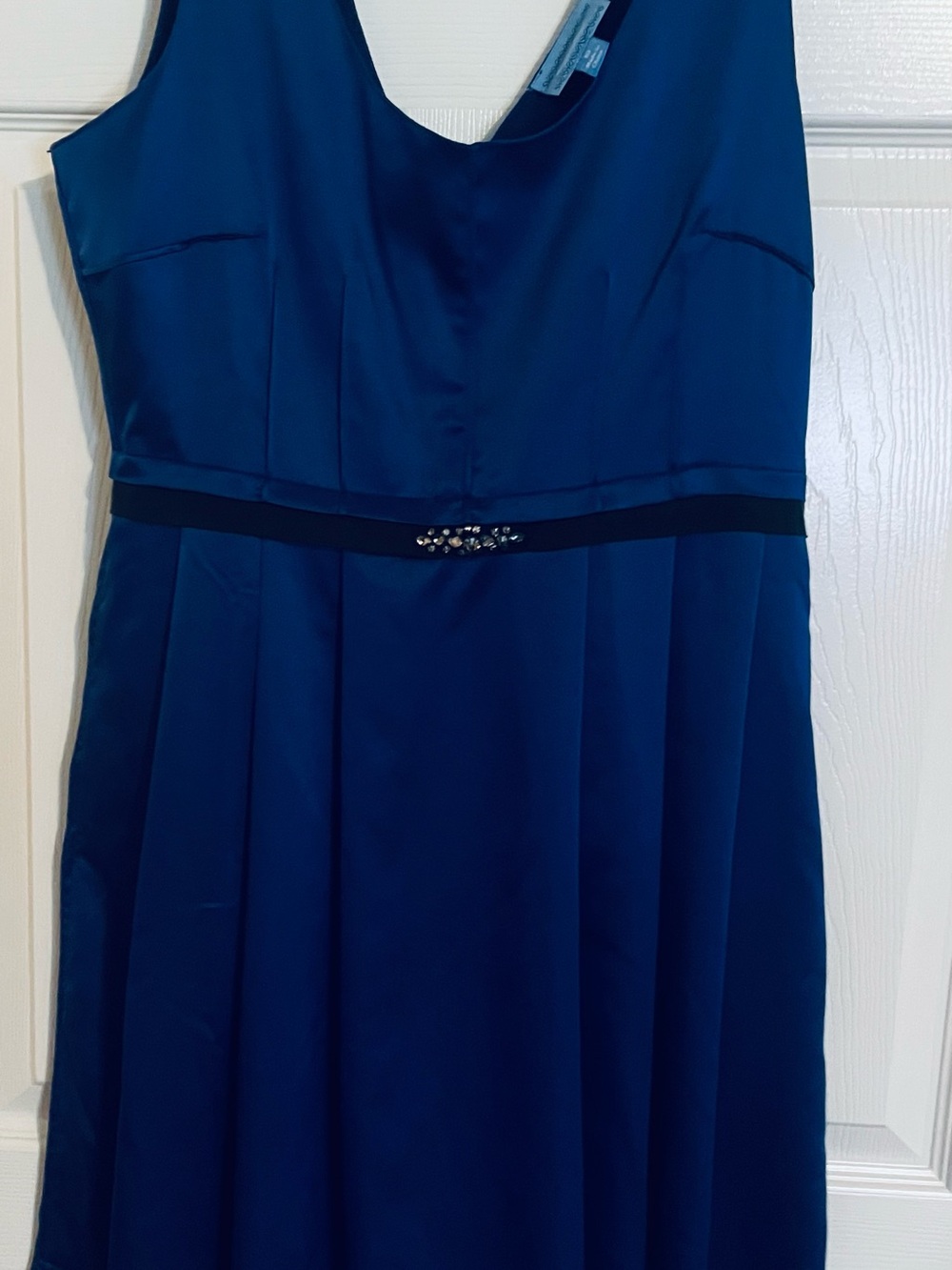 Simply Vera Vera Wang Navy Dress with Black Accent